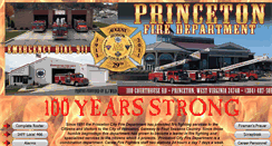 Desktop Screenshot of princetonfire.com